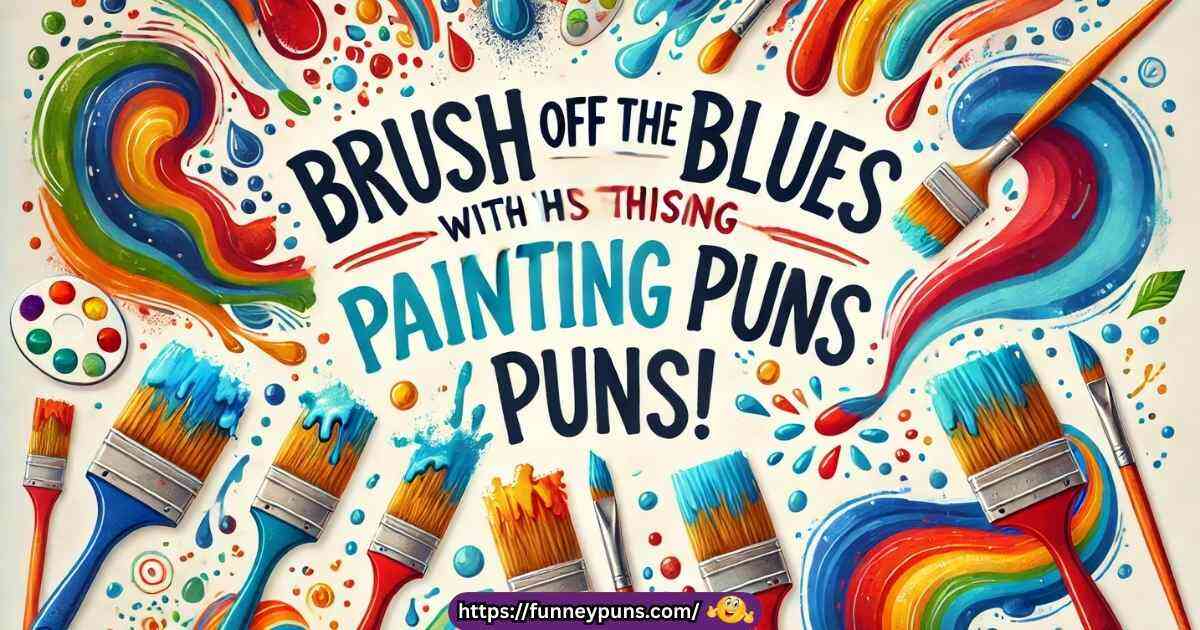 Brush Off the Blues with These Painting Puns!