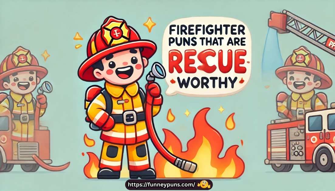 Firefighter Puns That Are Rescue-Worthy