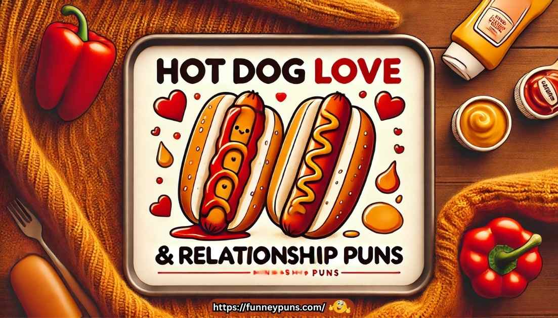 Hot Dog Love & Relationship Puns