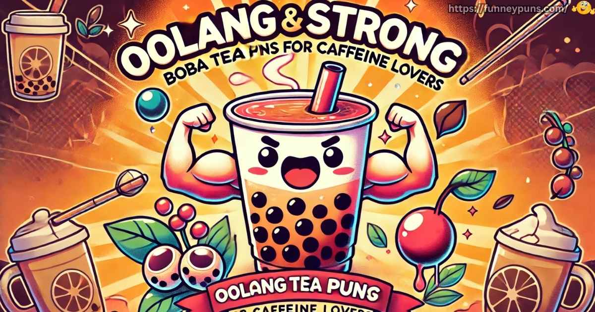 Oolong and Strong: Boba Tea Puns for Caffeine Lovers