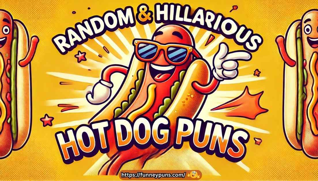 Random & Hilarious Hot Dog Puns