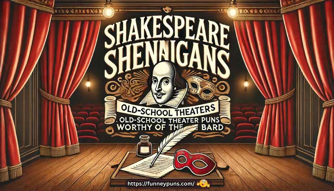 shakespeare-shenanigans-old-school-theater-puns-worthy-of-the-bard Shakespeare Shenanigans: Old-School Theater Puns Worthy of the Bard