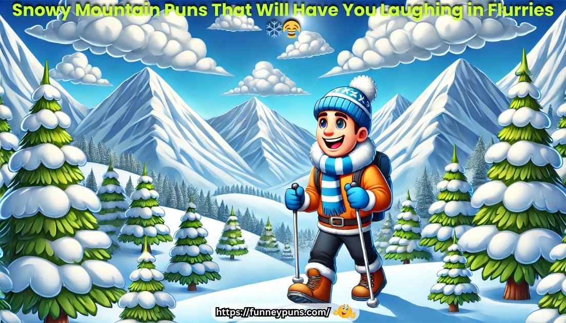 Snowy Mountain Puns That Will Have You Laughing in Flurries 