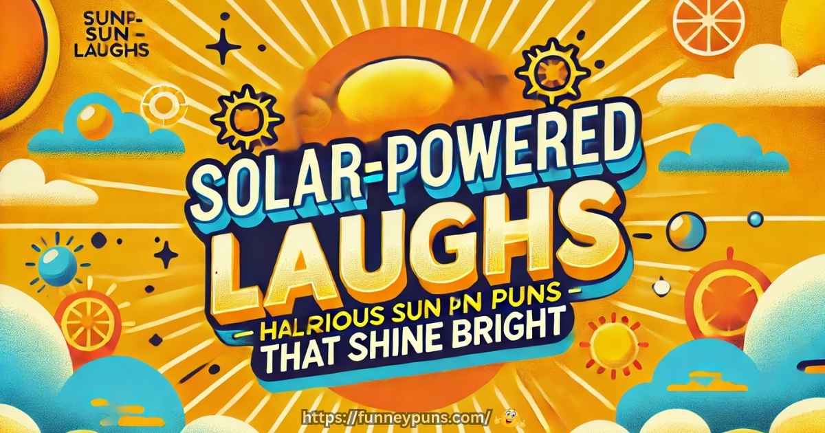 Solar-Powered Laughs: Hilarious Sun Puns That Shine Bright