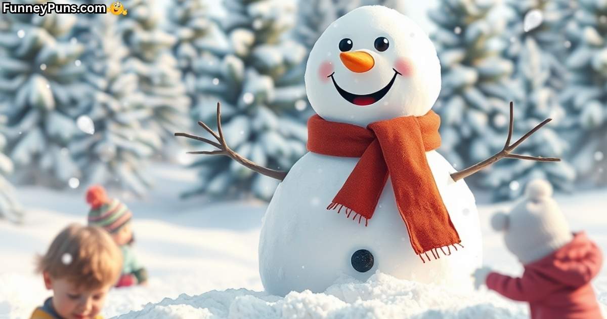 190+ Snowman Puns