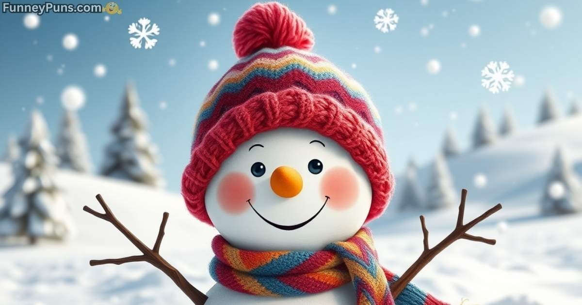 Cute & Cuddly Snowman Puns
