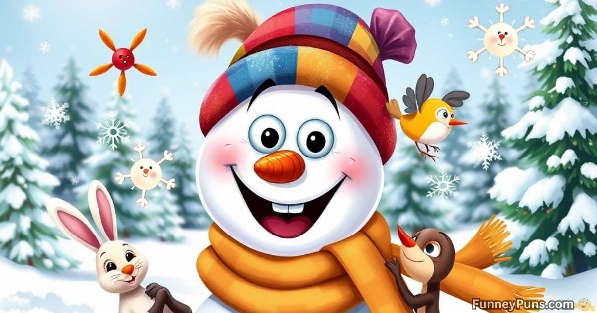 Silly Snowman Sayings