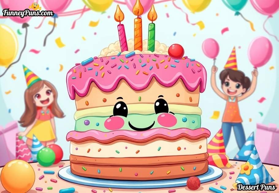 Birthday Dessert Puns