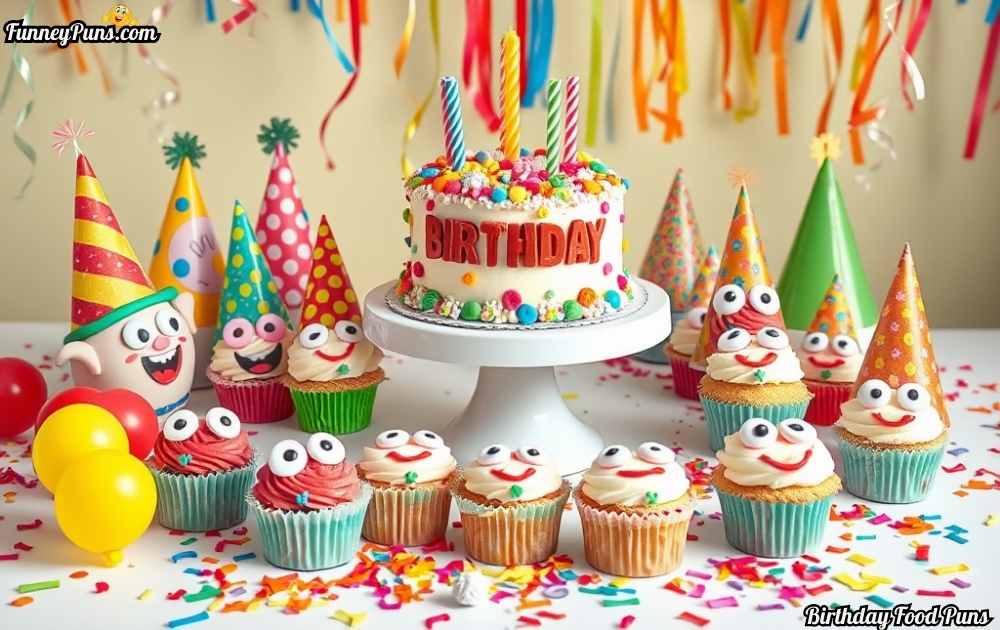 Birthday Food Puns