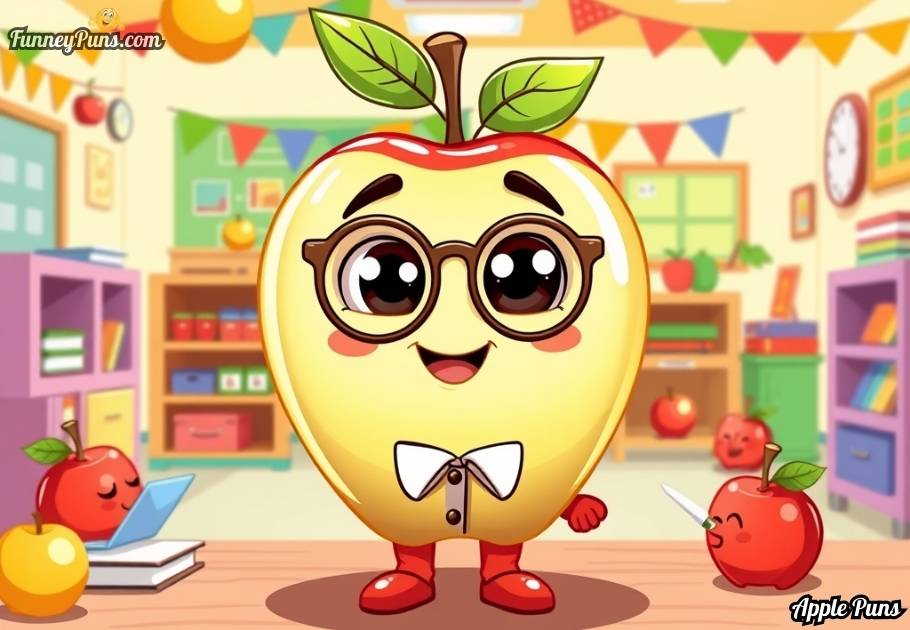 Funny Apple Puns for Teachers