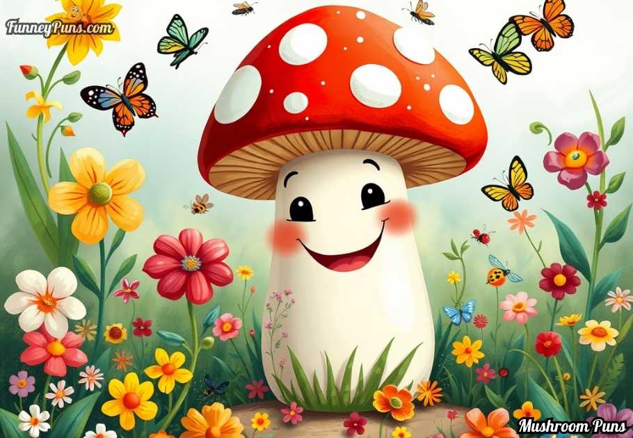 funny-mushroom-puns-for-friends Funny Mushroom Puns for Friends