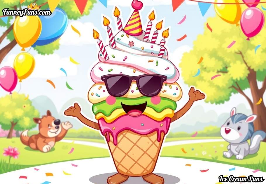 ice-cream-birthday-puns Ice Cream Birthday Puns