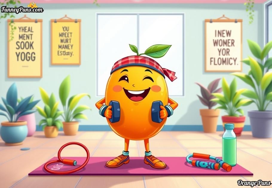 orange-puns-for-fitness-enthusiasts Orange Puns for Fitness Enthusiasts