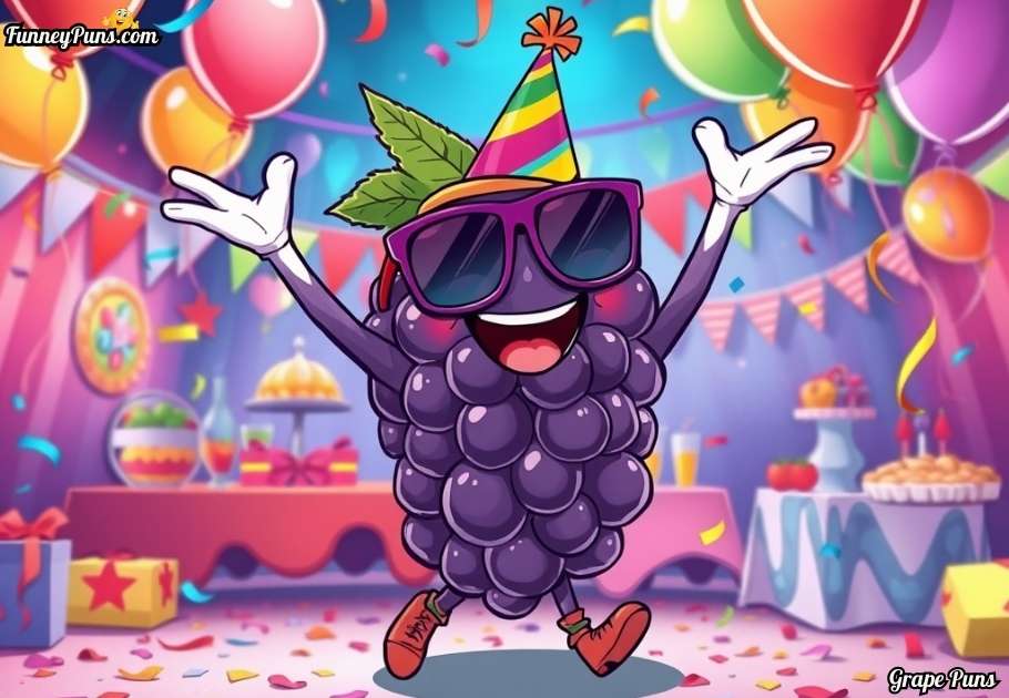 party-and-celebration-grape-puns Party & Celebration Grape Puns