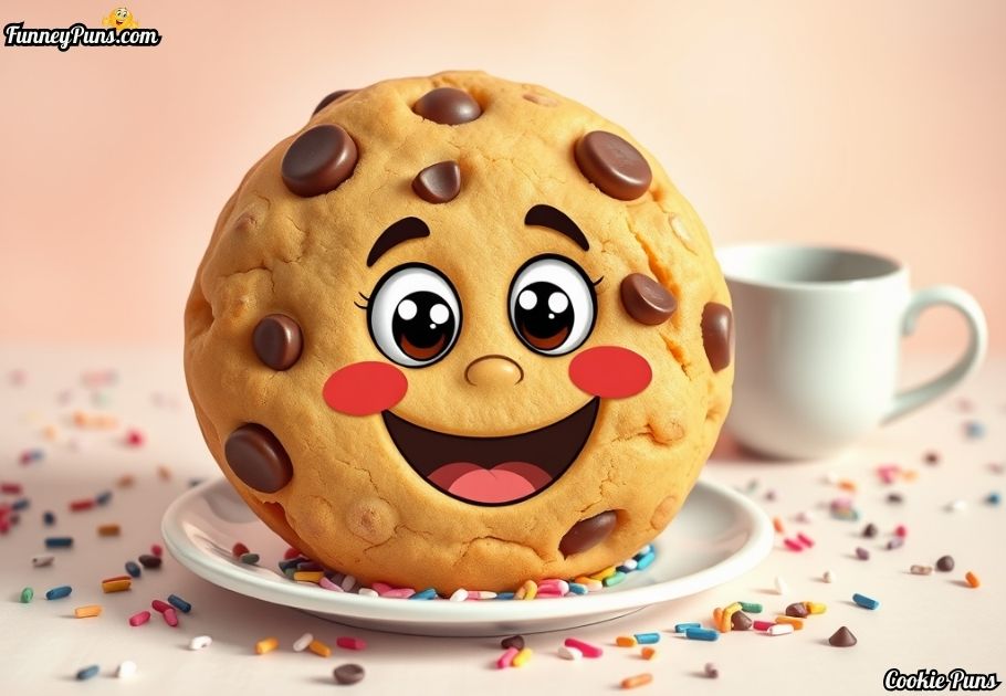 Punny cookie captions for Instagram