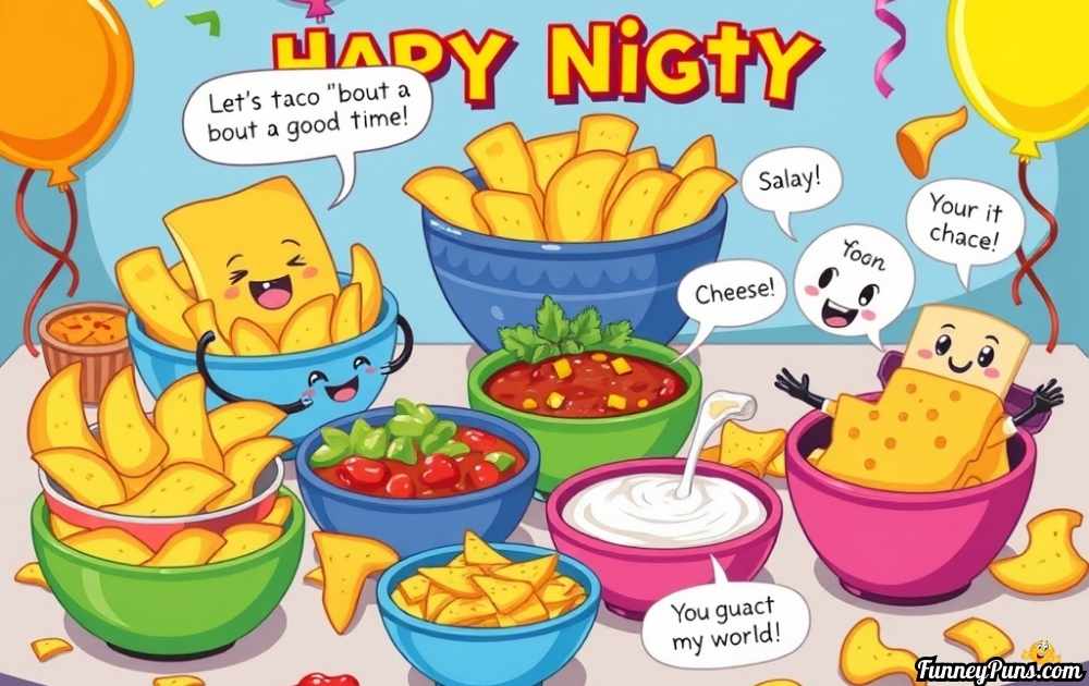 savory-snacks-and-dips-puns-for-a-fun-night Savory Snacks and Dips Puns for a Fun Night