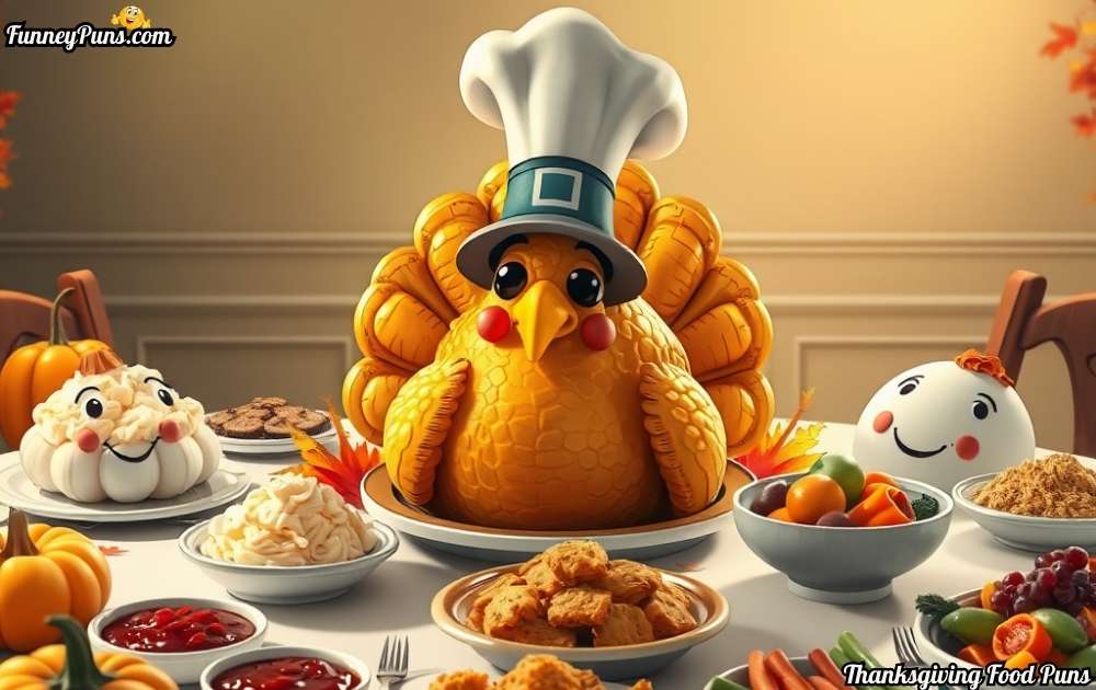 Thanksgiving Food Puns