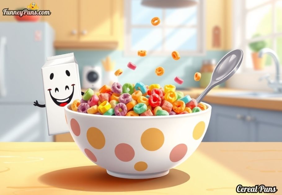 Cereal Puns with a Nerdy Twist