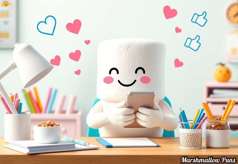 silly-marshmallow-puns-for-social-media-posts Silly Marshmallow Puns for Social Media Posts