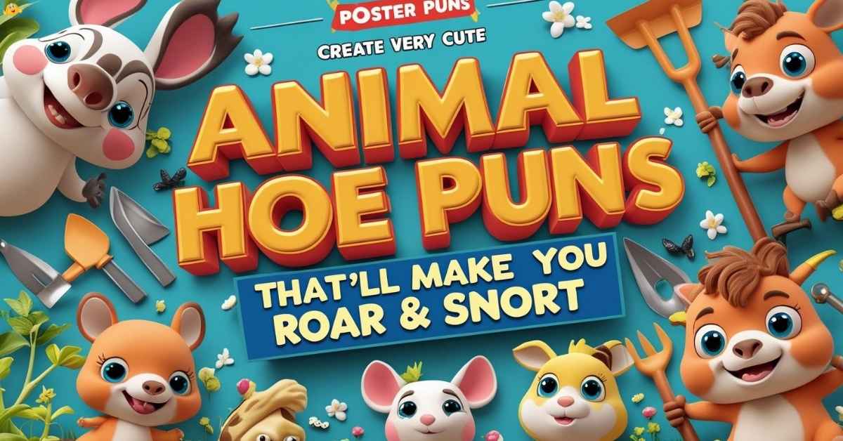 animal-hoe-puns-thatll-make-you-roar-and-snort Animal Hoe Puns That’ll Make You Roar & Snort