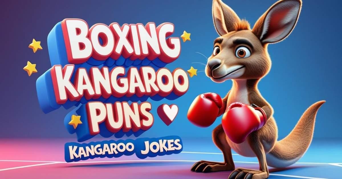 boxing-kangaroo-puns Boxing Kangaroo Puns