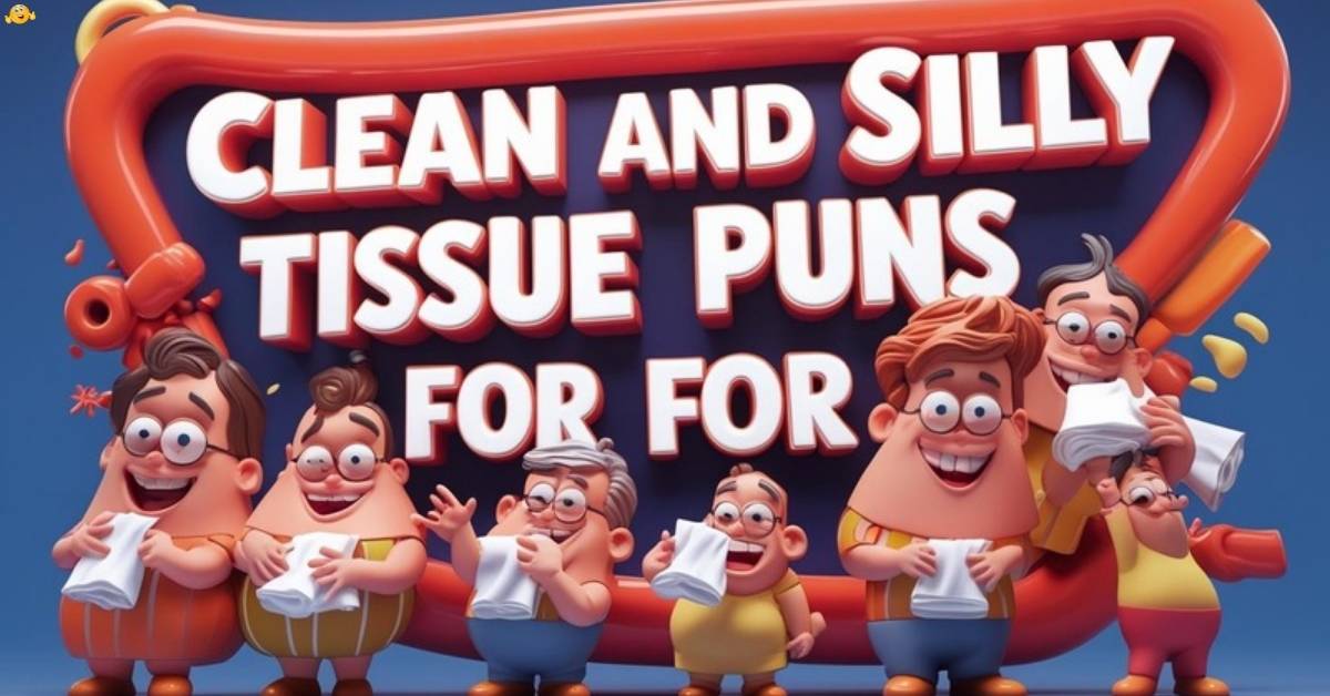 Clean and Silly Tissue Puns for Families