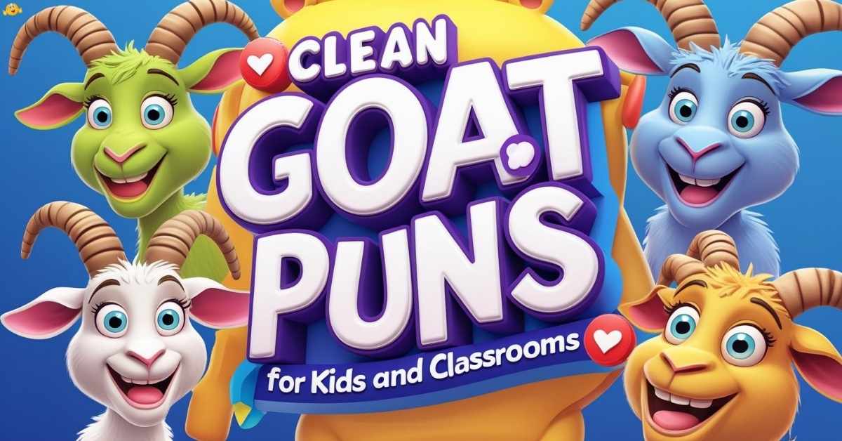 clean-goat-puns-for-kids-and-classrooms Clean Goat Puns for Kids and Classrooms