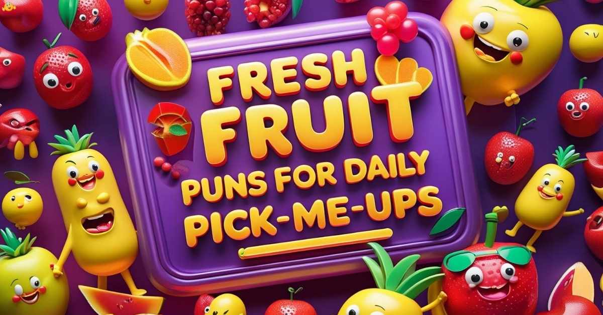 fresh-fruit-puns-for-daily-pick-me-ups Fresh Fruit Puns for Daily Pick-Me-Ups