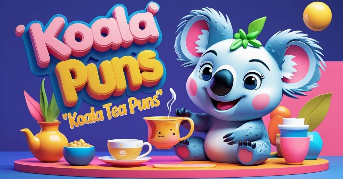 Koala Tea Puns