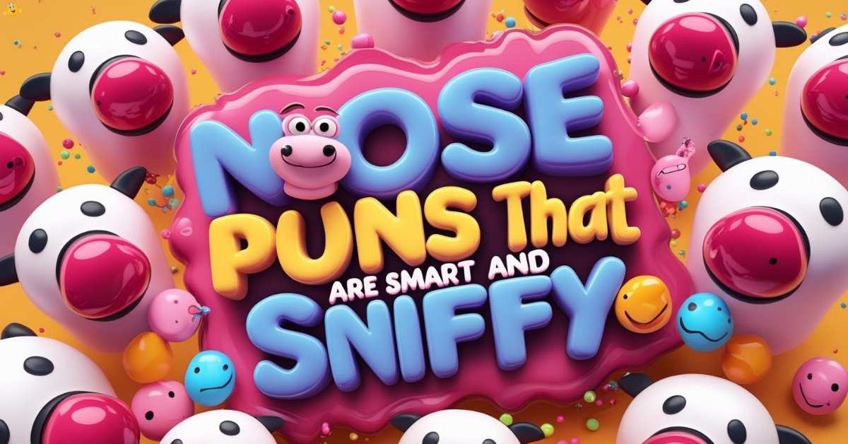 nose-puns-that-are-smart-and-sniffy Nose Puns That Are Smart and Sniffy