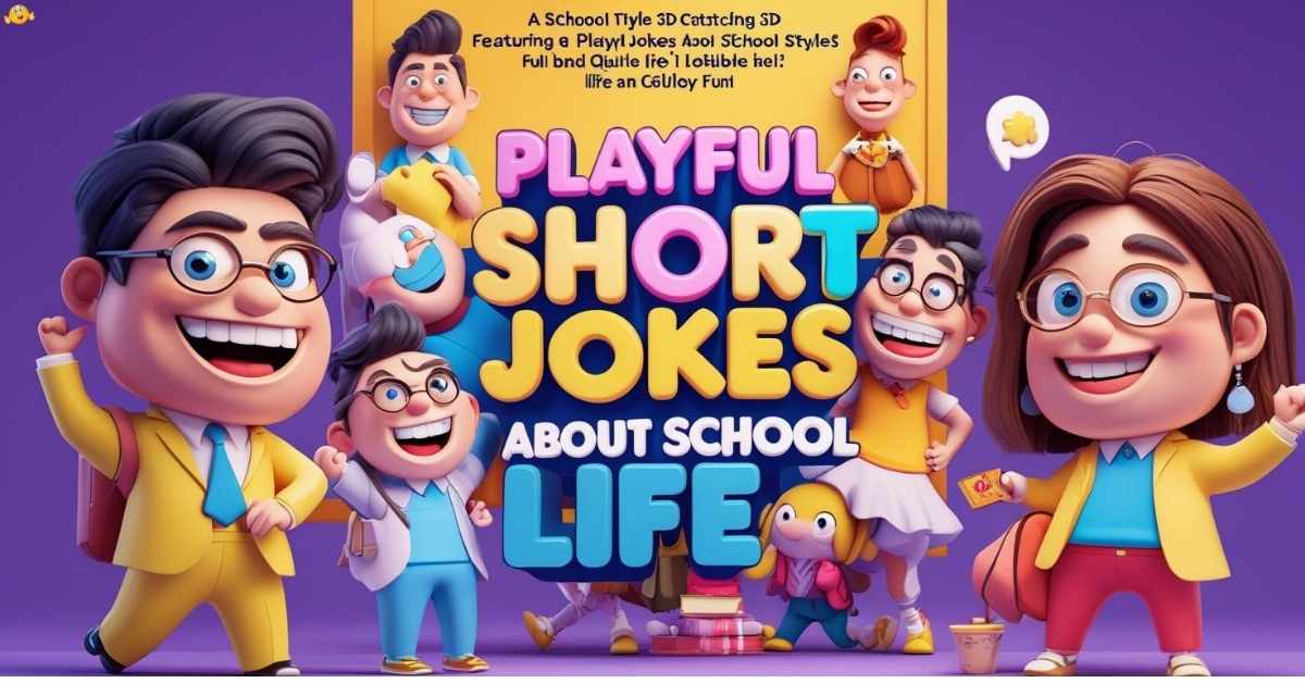 Playful Short Jokes About School Life