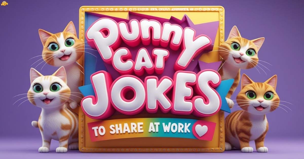 punny-cat-jokes-to-share-at-work Punny Cat Jokes to Share at Work