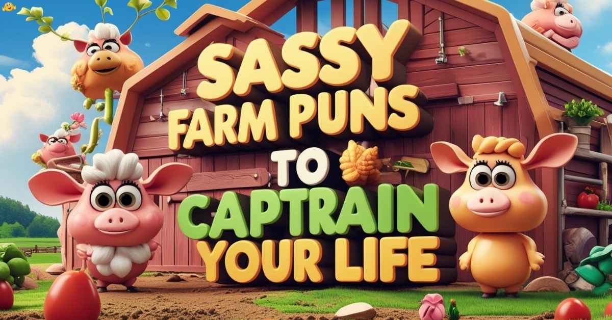 sassy-farm-puns-to-caption-your-life Sassy Farm Puns to Caption Your Life