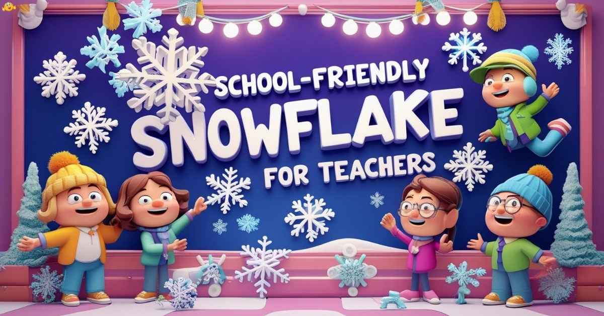 school-friendly-snowflake-puns-for-teachers School-Friendly Snowflake Puns for Teachers