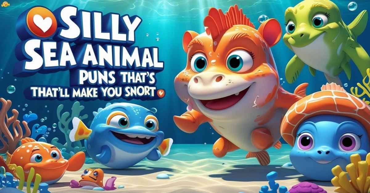 silly-sea-animal-puns-thatll-make-you-snort Silly Sea Animal Puns That’ll Make You Snort