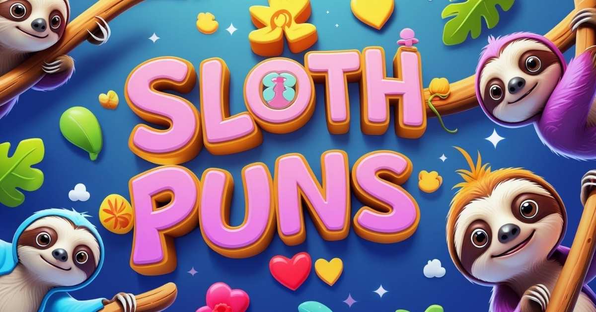 Sloth Puns