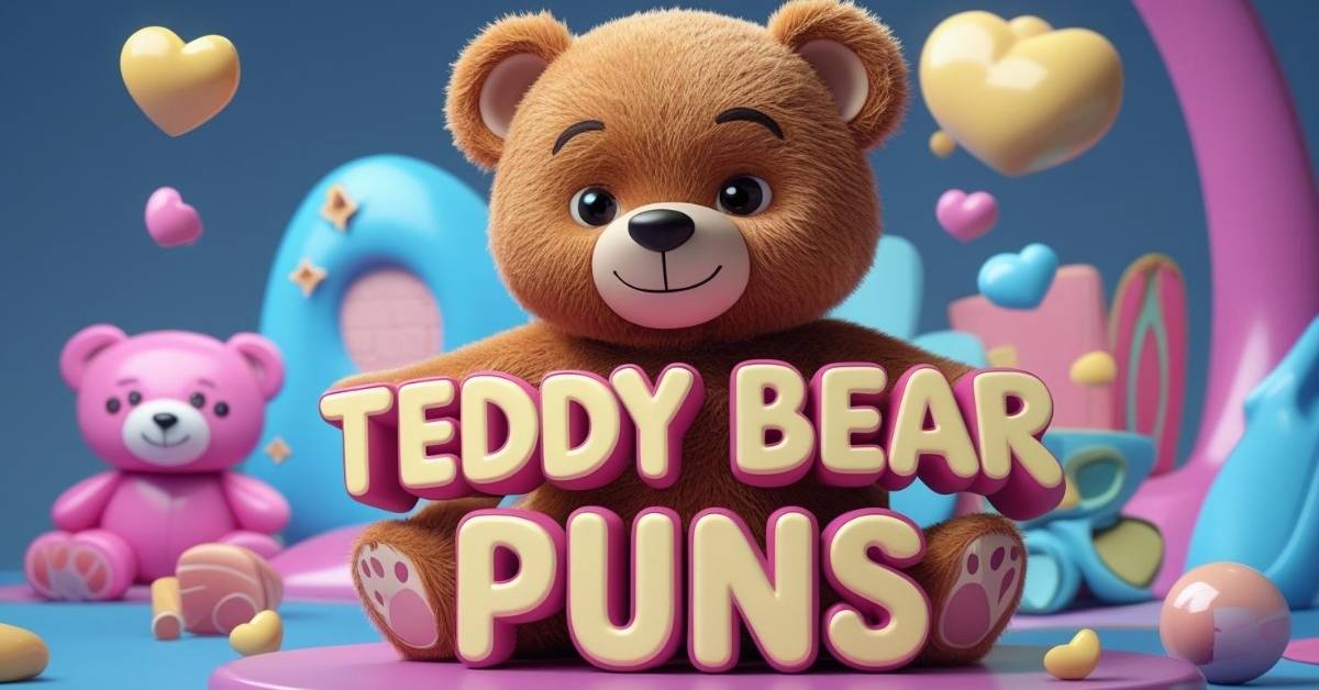teddy-bear-puns Teddy Bear Puns