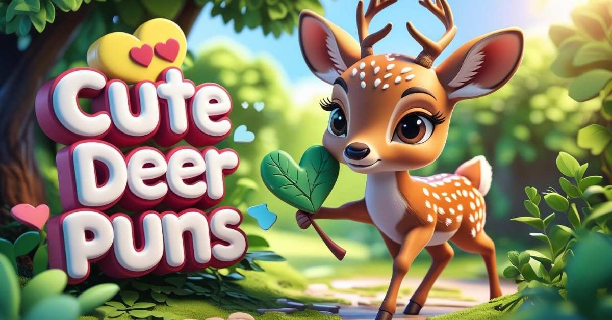 cute-deer-puns Cute Deer Puns