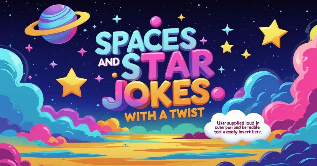 Space Puns and Star Jokes with a Twist