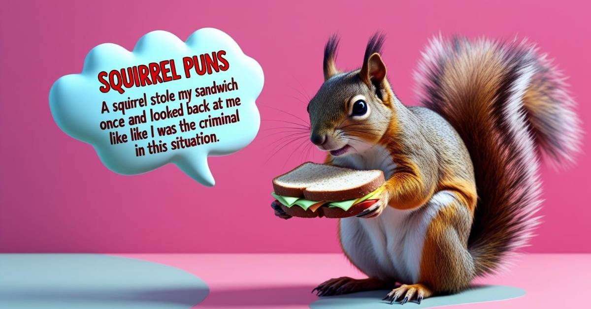 Squirrel Puns
