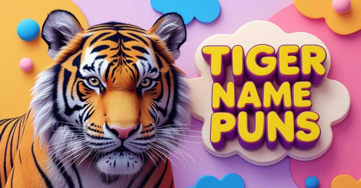 tiger-name-puns Tiger Name Puns