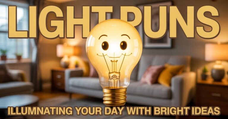 91 Light Puns That Will Brighten Your Whole Day