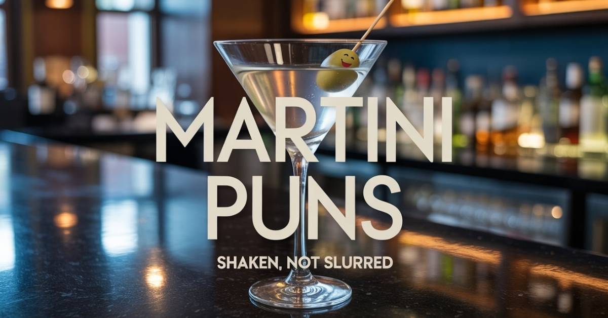 Martini Puns