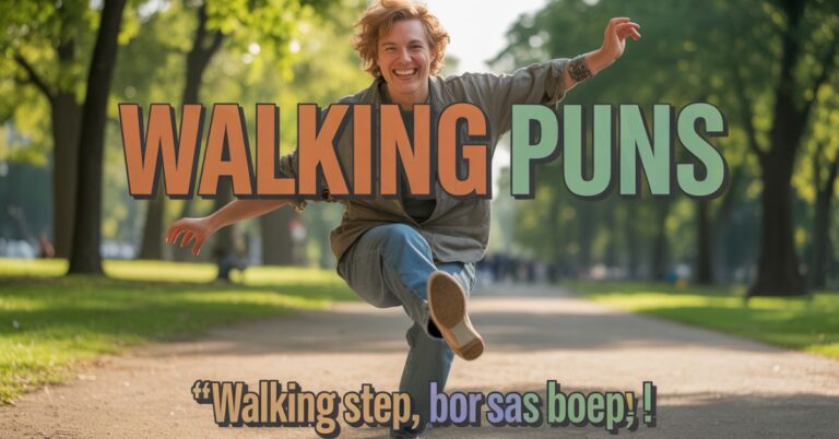117 Walking Puns That’ll Keep You One Step Ahead