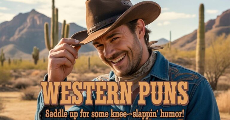 Western Puns That Will Make You Laugh Out Loud Today