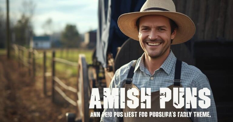 151+ Amish Puns That Will Make You Laugh Out Loud Today